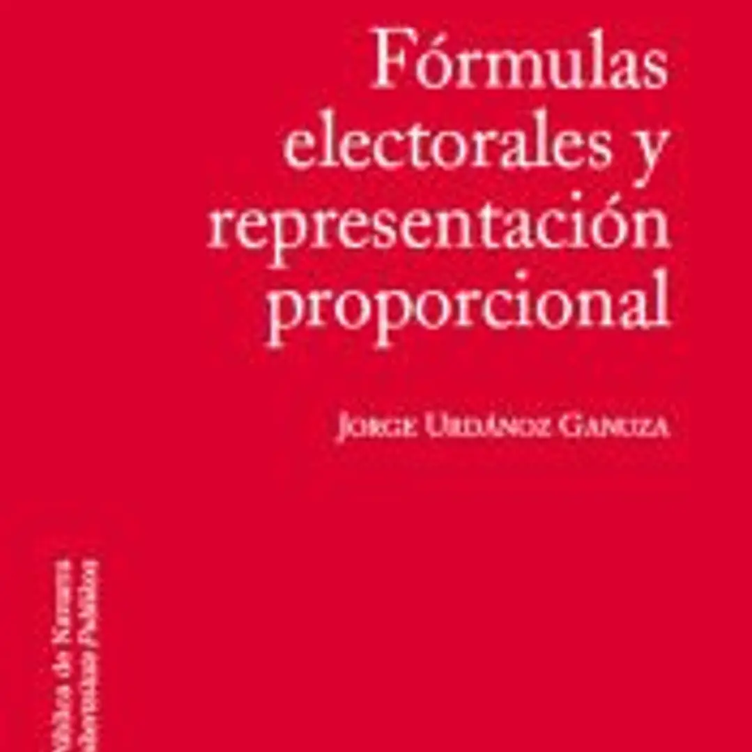Fórmulas electorales y representación proporcional 1
