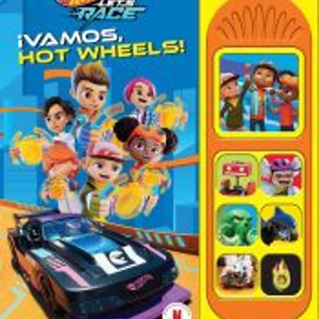 HOT WHEELS: LET'S RACE - VAMOS, HOT WHEELS! LIBRO DE SONIDOS - PI KIDS 1