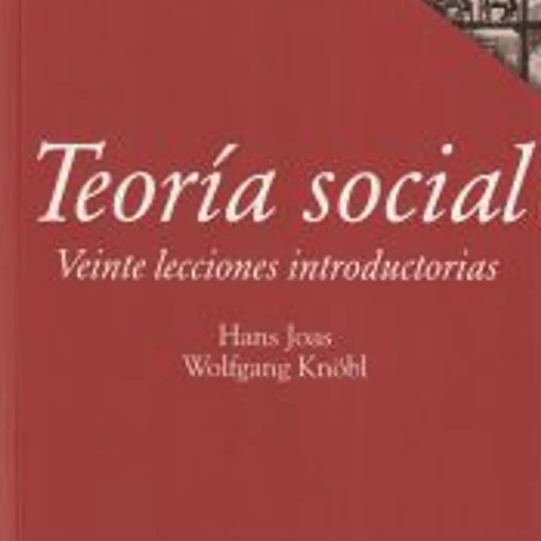 Teoría social: Veinte lecciones introductorias 1