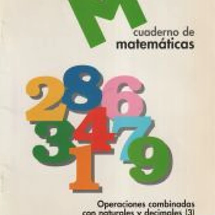 MATEMATICAS 27 - Operaciones combinadas con naturales y decimales 3 1