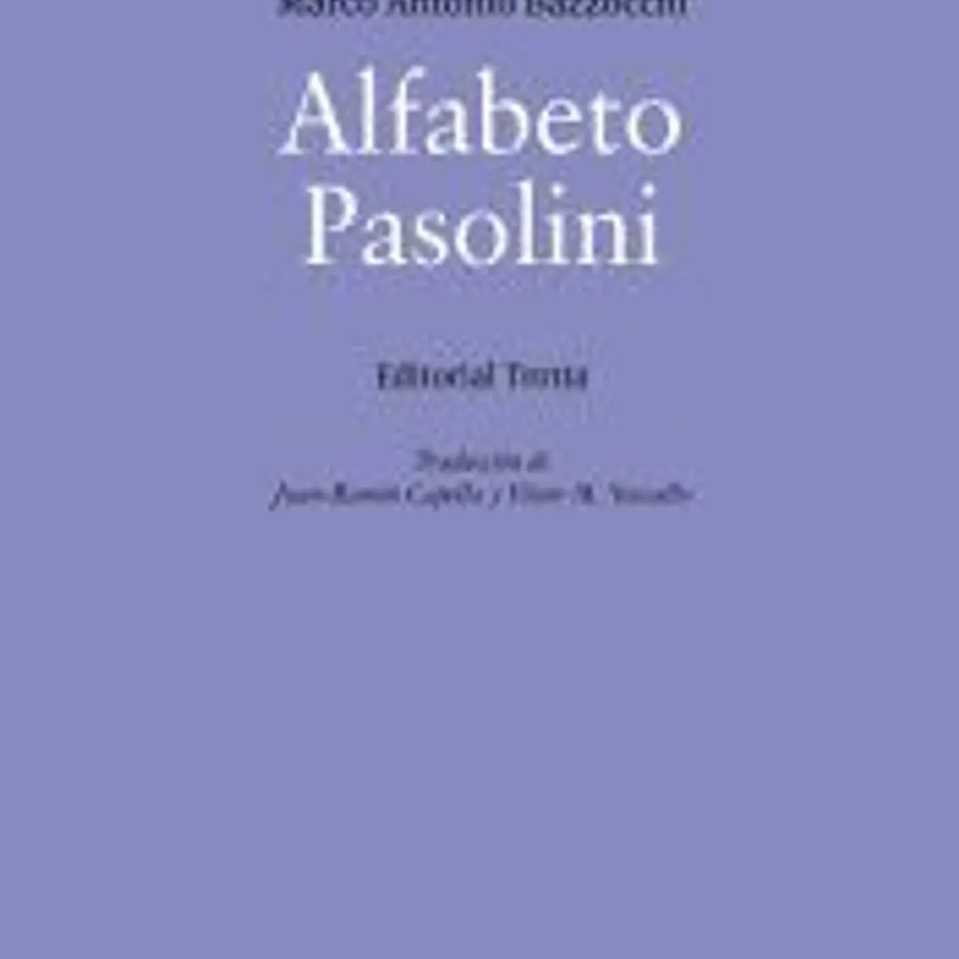 Alfabeto Pasolini 1