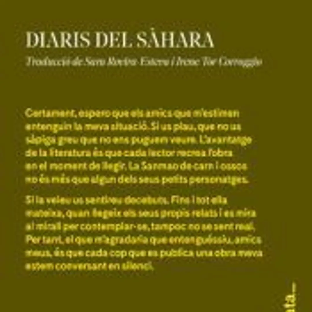 DIARIS DEL SÀHARA 1