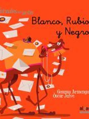 BLANCO RUBIO Y NEGRO MINUSCULA