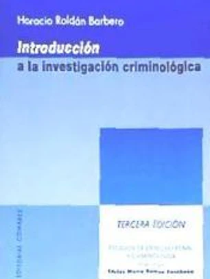 Introducción a la investigación criminológica