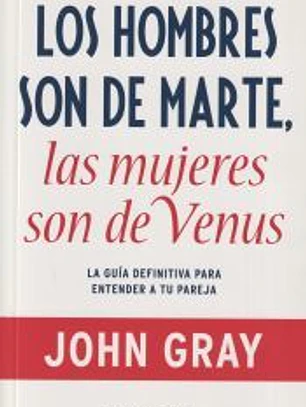 Los hombres son de Marte, las mujeres de Venus