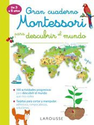 Gran cuaderno Montessori para descubrir el mundo