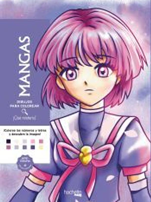Dibujos para colorear. ¡Qué misterio! Mangas