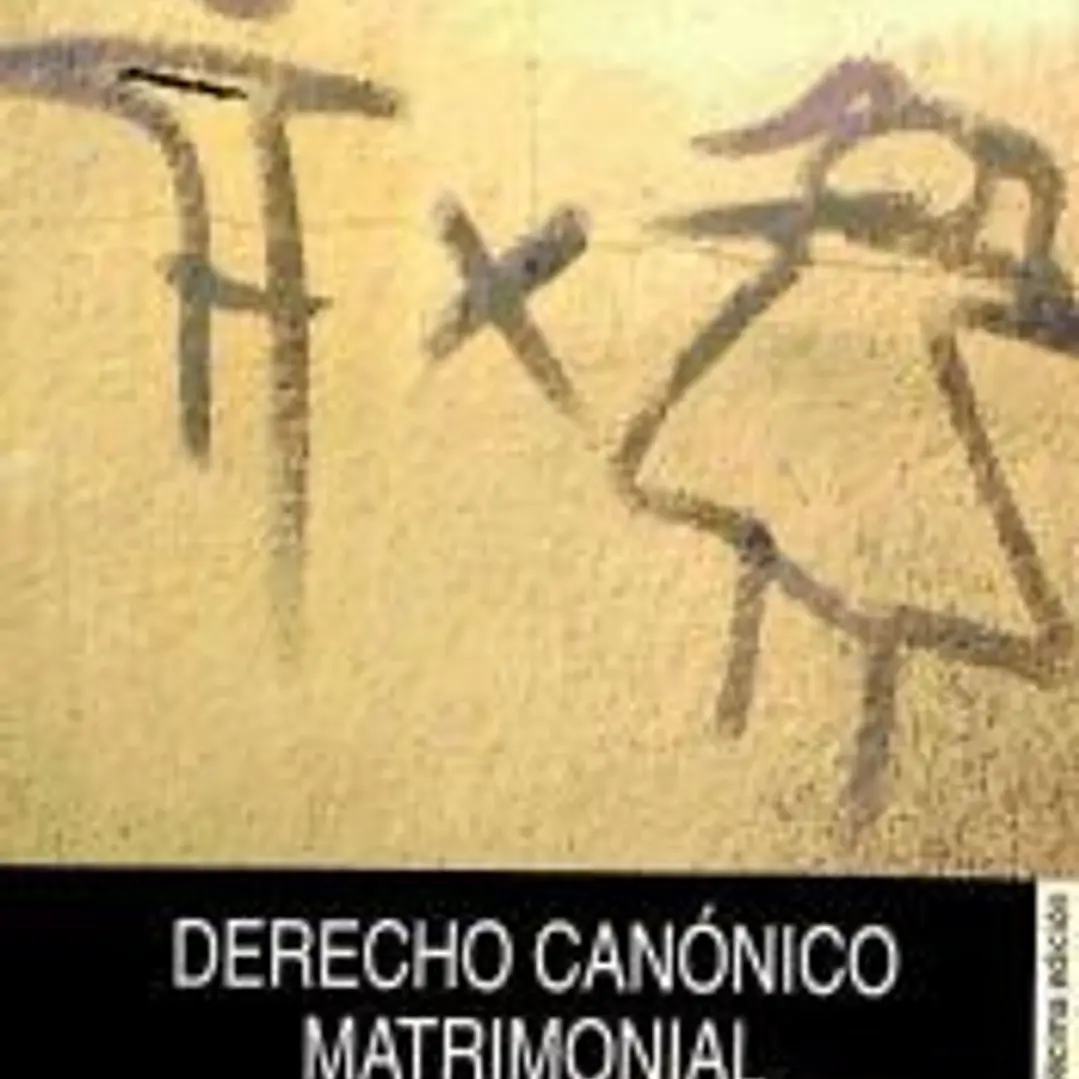 Derecho canónico matrimonial 1