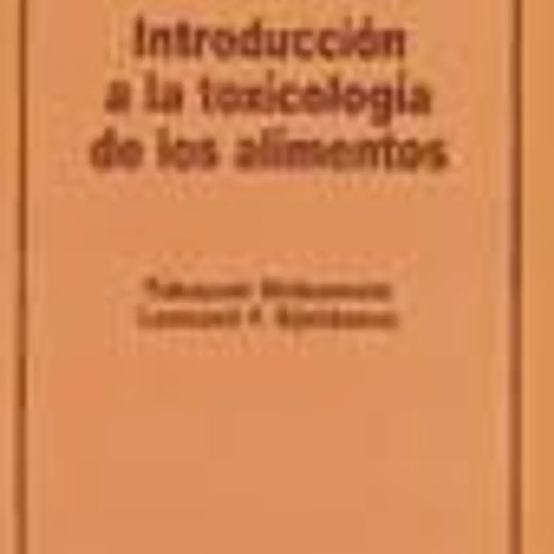 Introducción a la toxicología de los alimentos 1