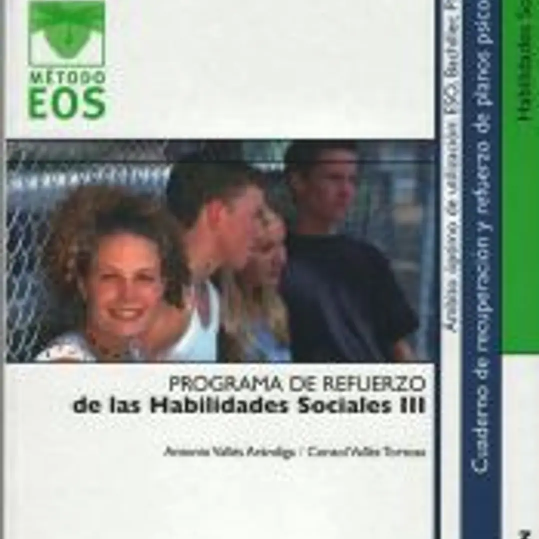 Programa de refuerzo de la habilidades sociales III. NE 1
