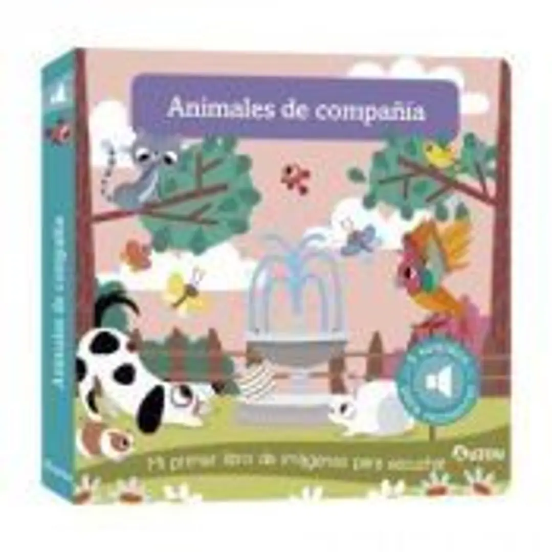 Libro de sonidos. Animales de compañía 1