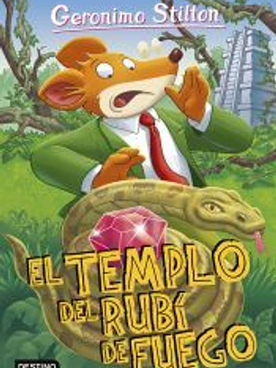 Geronimo Stilton. El templo del rubí de fuego