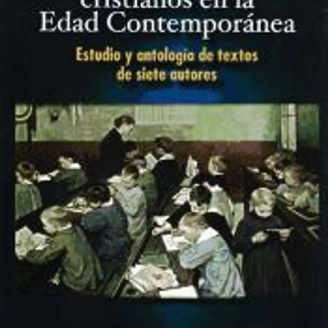 Educadores cristianos en la Edad Contemporánea 1