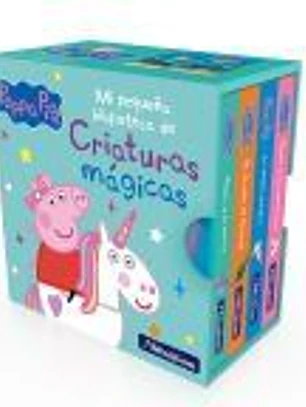 Mi pequeña biblioteca de criaturas mágicas. Sirenas, unicornios, narvales y dragones (Peppa Pig)