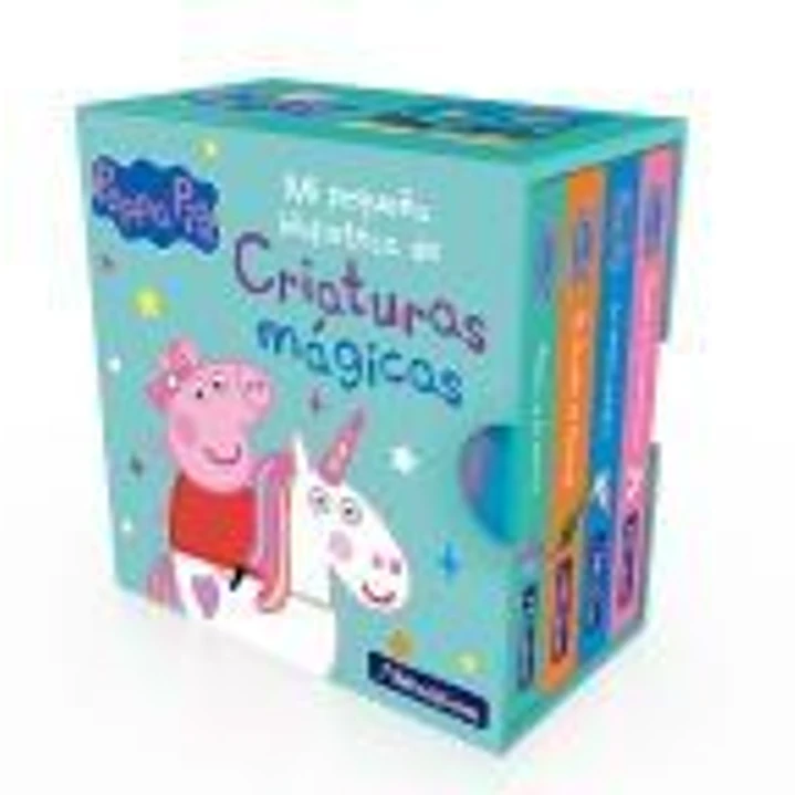 Mi pequeña biblioteca de criaturas mágicas. Sirenas, unicornios, narvales y dragones (Peppa Pig) 1