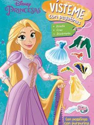 Princesas. Vísteme con pegatinas 2