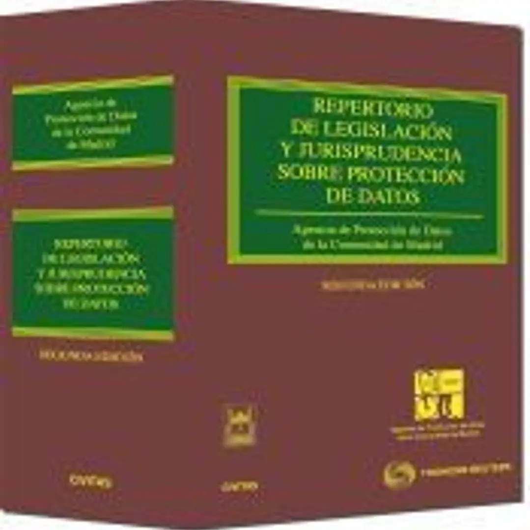 Repertorio de legislación y jurisprudencia sobre protección de datos 1