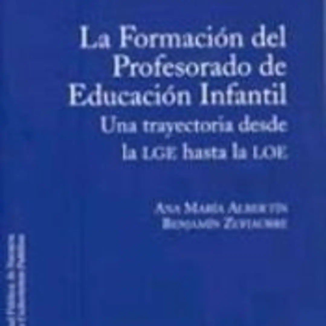 La Formación del Profesorado de Educación Infantil 1