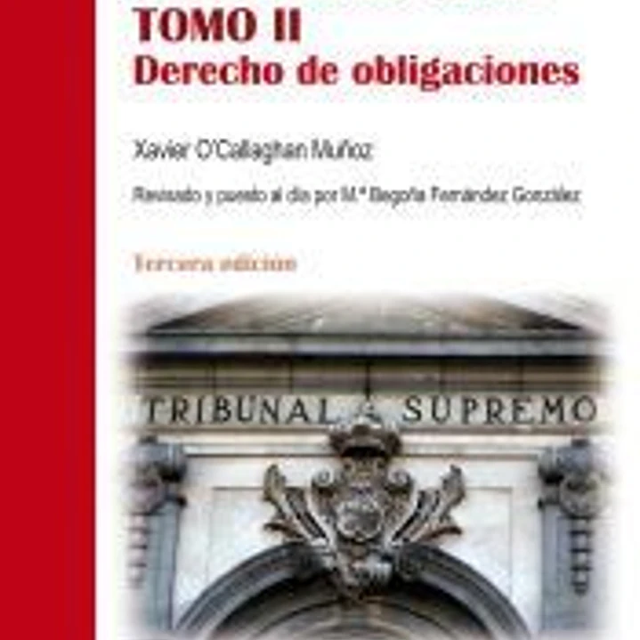 Compendio de Derecho Civil. Tomo II 1