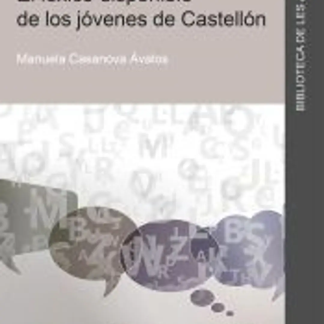 El léxico disponible de los jóvenes de Castellón 1