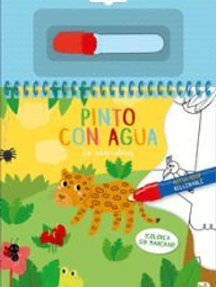 PINTO CON AGUA - LA NATURALEZA