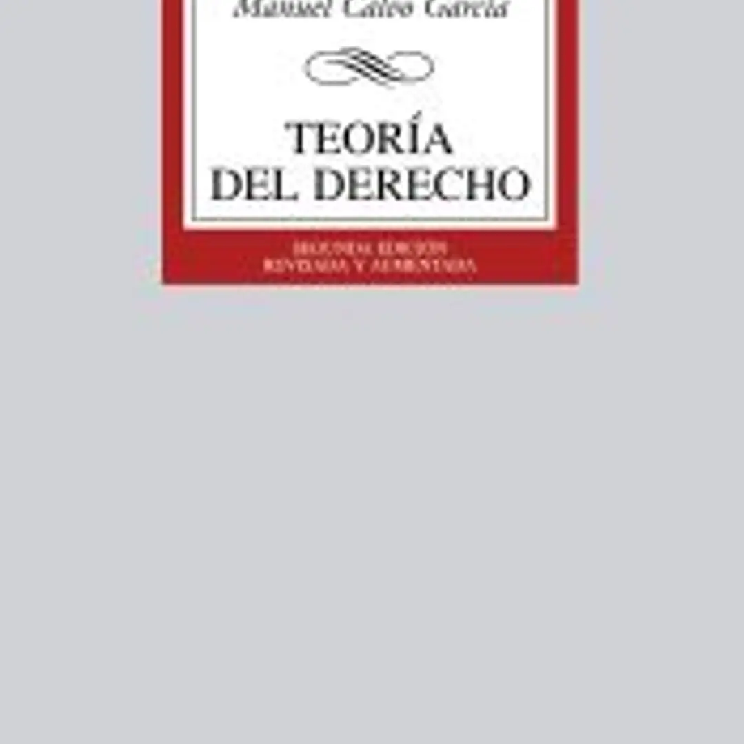 Teoría del Derecho 1