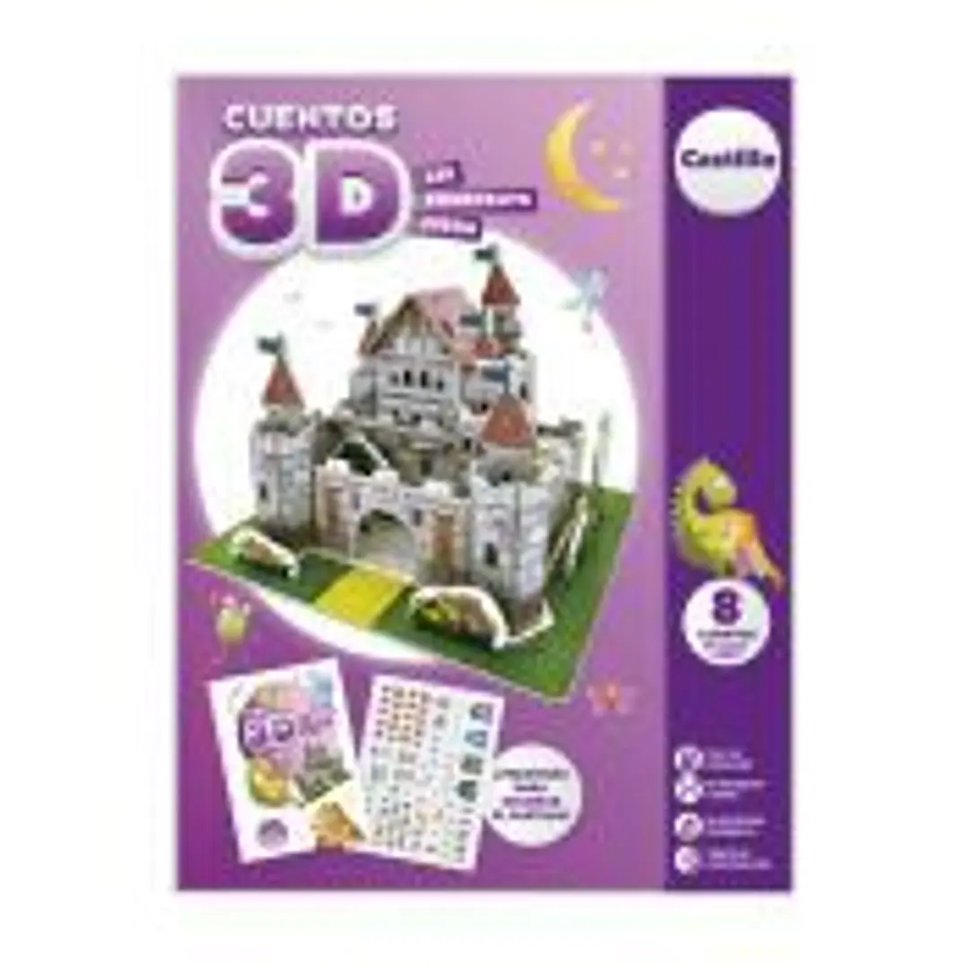 CUENTOS PARA IMAGINAR Y CONSTRUIR 3D - CASTILLO 1