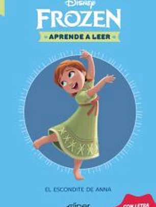 Disney. Aprende a leer con letra MAYÚSCULA - Anna. Juguemos al escondite