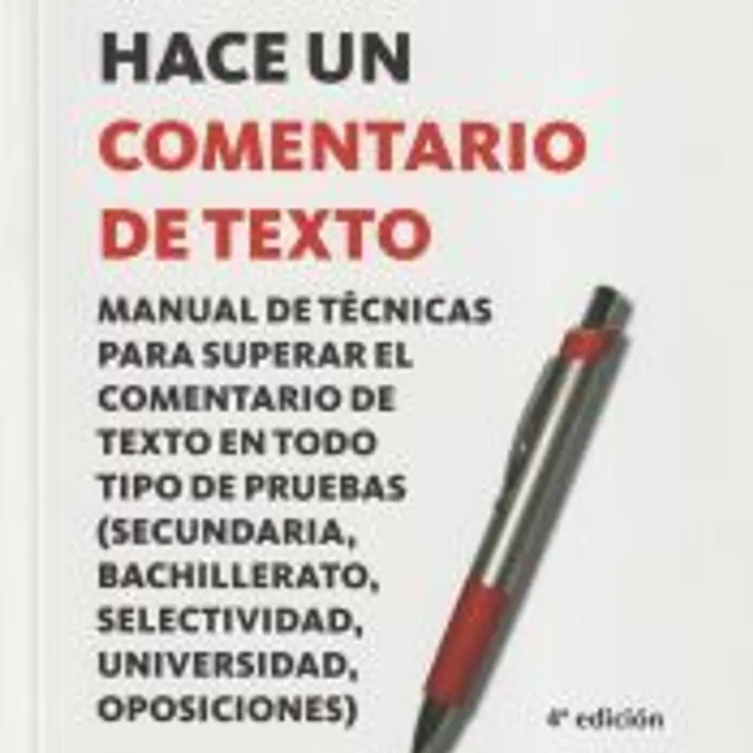 COMO SE HACE UN COMENTARIO DE 1