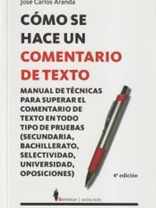 COMO SE HACE UN COMENTARIO DE