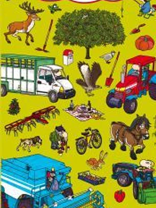 Busca y encuentra en la granja