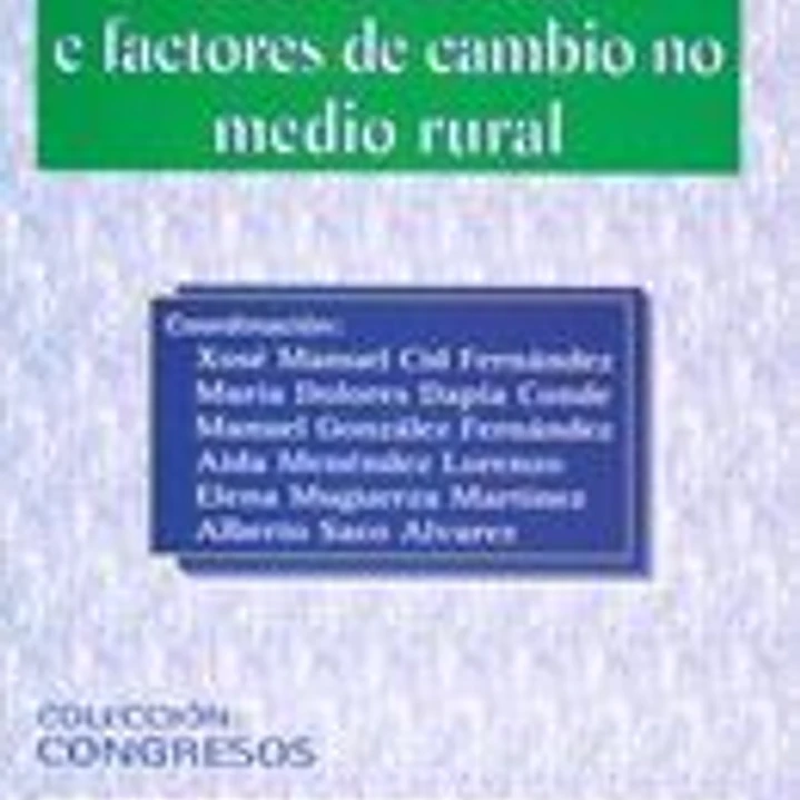 Actores sociais e factores de cambio no medio rural 1