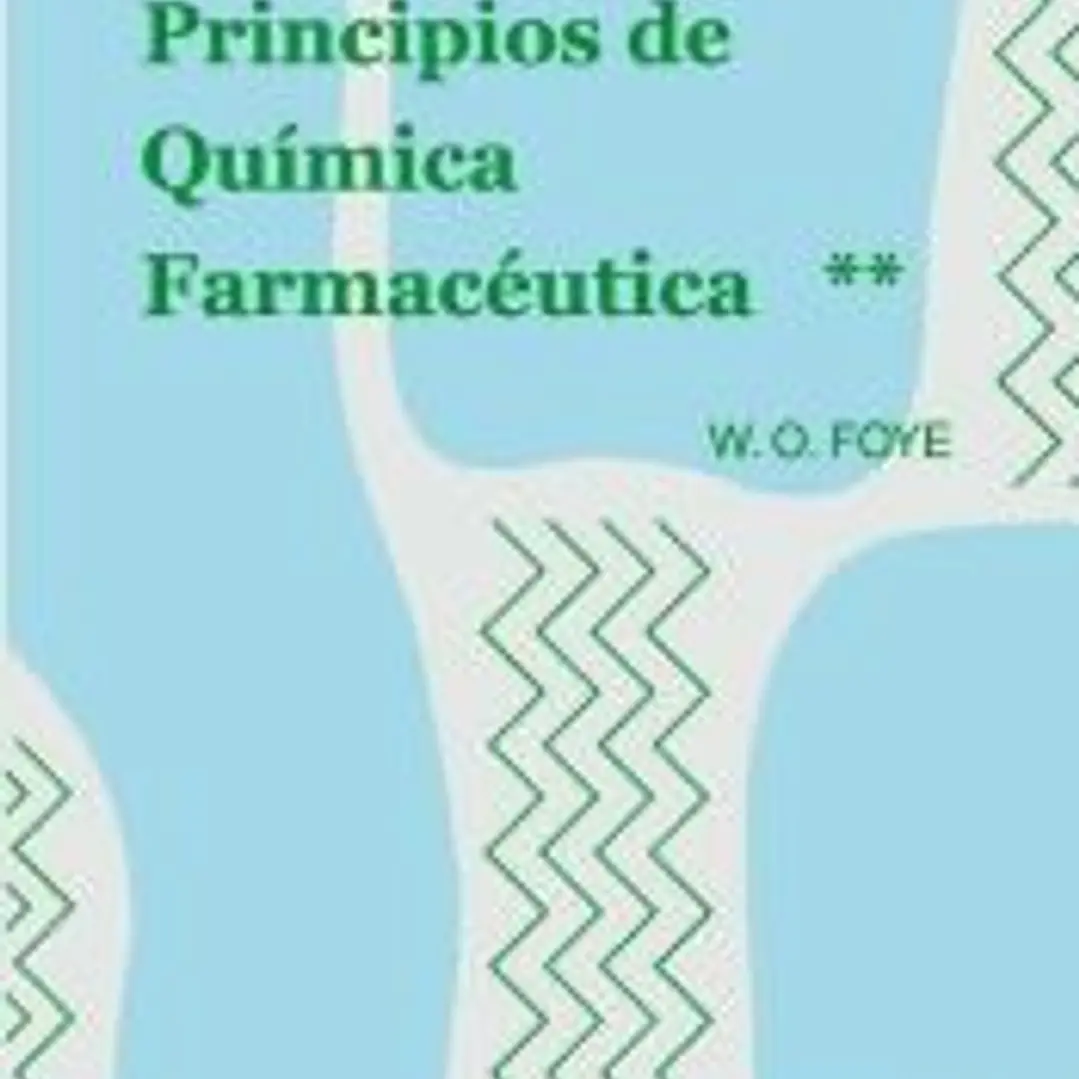 Principios de química farmaceútica, vol. 2 Foye vol 2 1