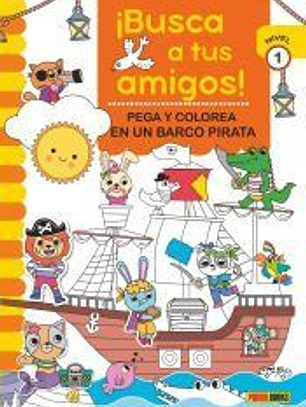 Â¡BUSCA A TUS AMIGOS! STICK & COLOR EN UN BARCO PIRATA