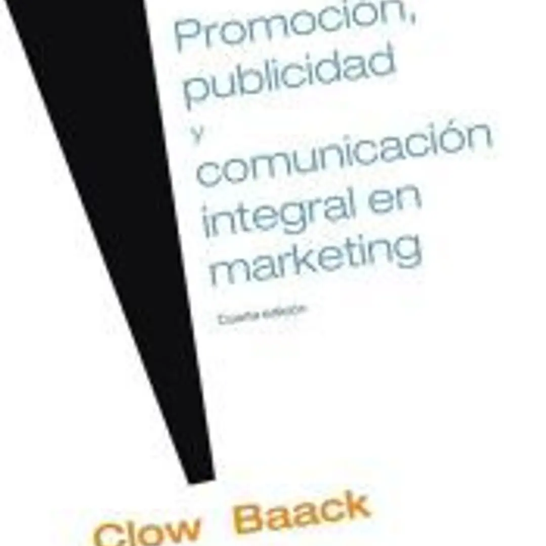 Publicidad, promoción y comunicación integral en marketing 1