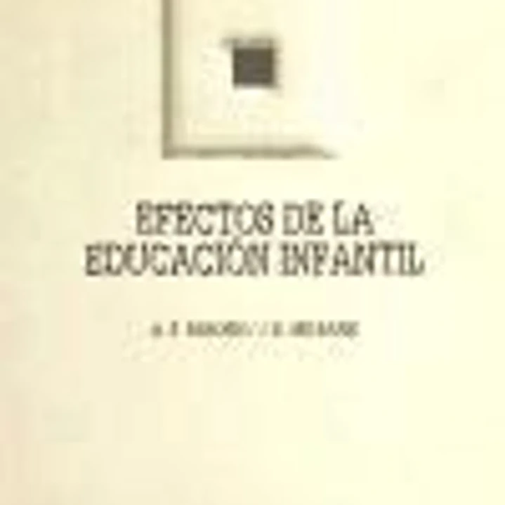 Efectos de la educación infantil 1