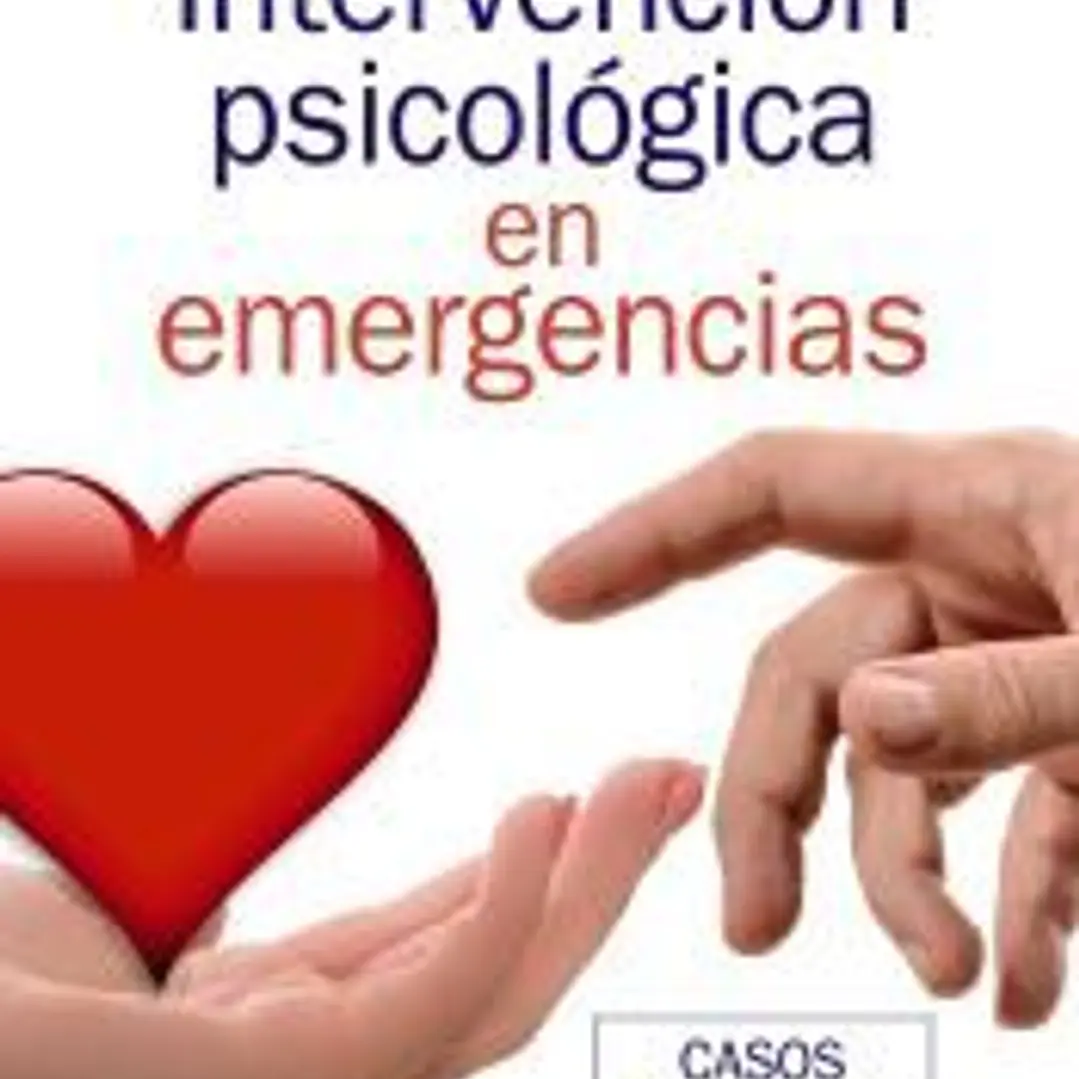 Intervención psicológica en emergencias 1
