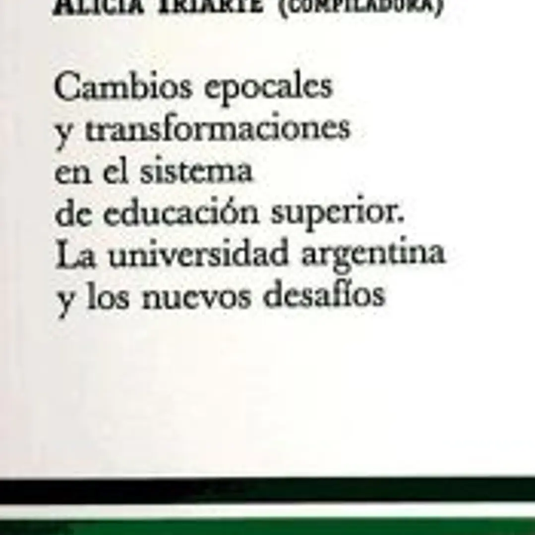 CAMBIOS TÉCNICO Y TRANSFORMACIONES EN EL SISTEMA DE EDUCACIÓN SUPERIOR 1
