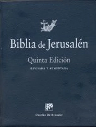 Biblia de Jerusalén: 5ª edición Manual totalmente revisada - Modelo 0