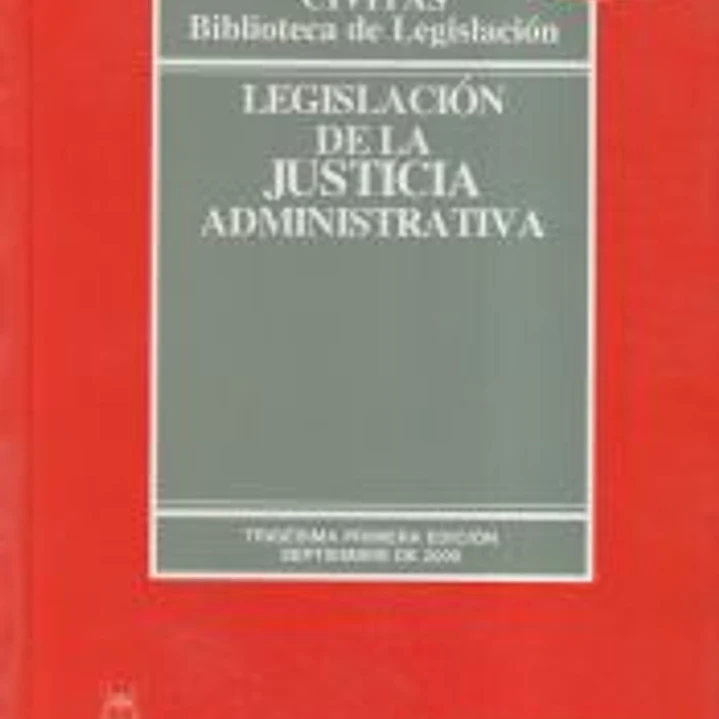 Legislación de la Justicia Administrativa 1