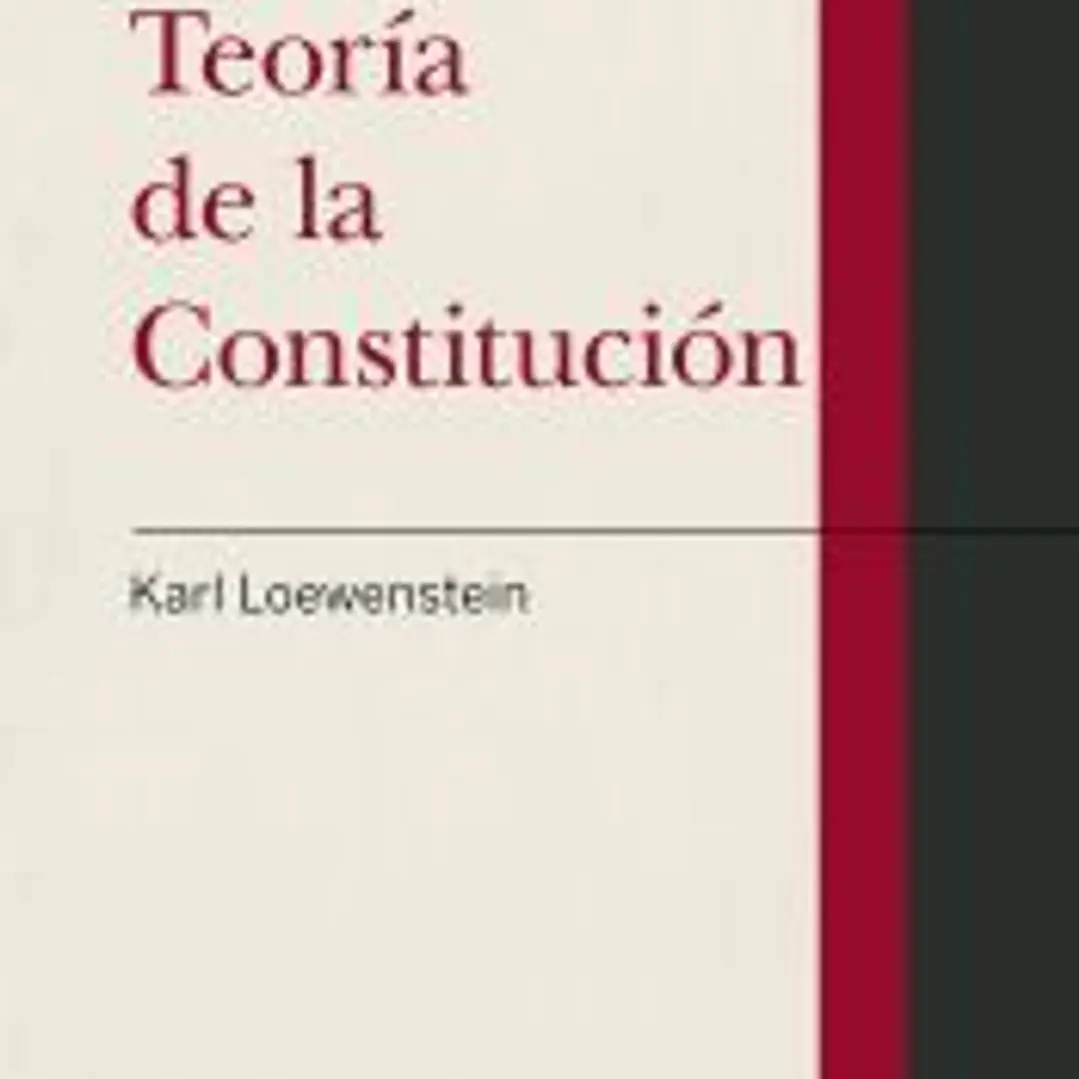 Teoría de la Constitución 1