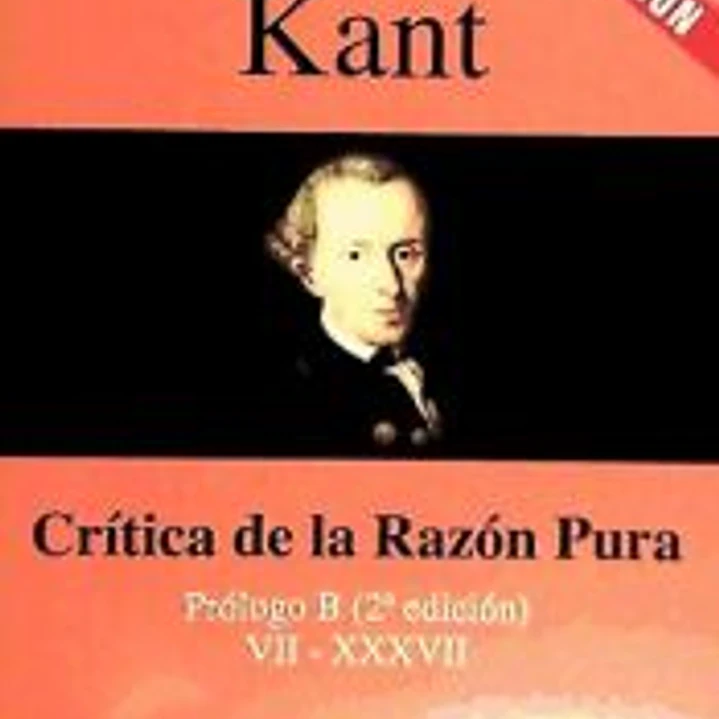 Crítica de la razón pura 1