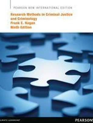 Research methods in criminal justice and criminology