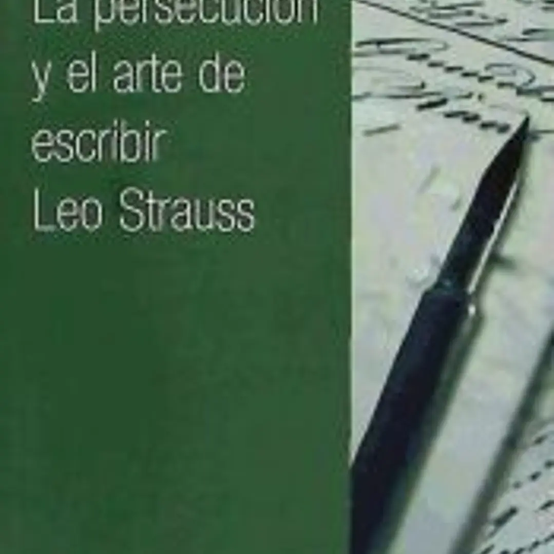 PERSECUCION Y EL ARTE DE ESCRIBIR, LA 1