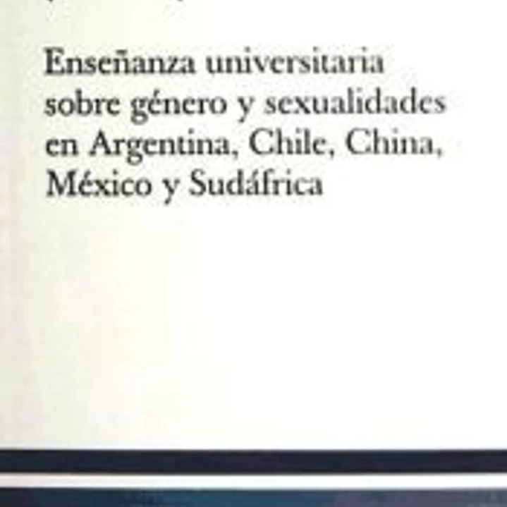 ENSEÑANZA UNIVERSITARIA SOBRE GENERO Y SEXUALIDAES EN ARGENTINA, CHILE, CHINA, MEXICO Y SUDAFRICA 1