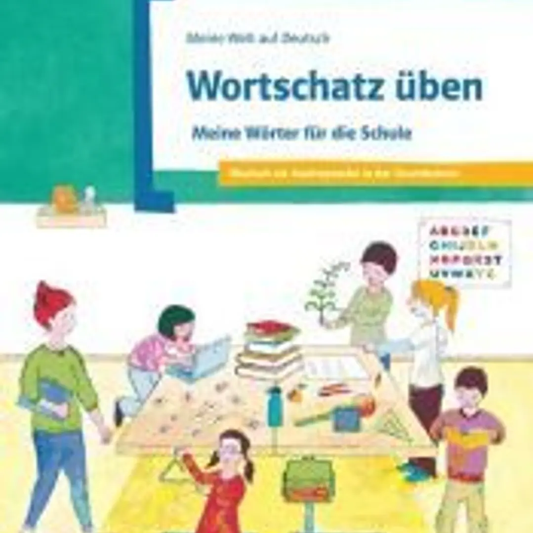 Schulwortschatz üben. In der Schule ; Die Fächer ; Die Aufgaben 1