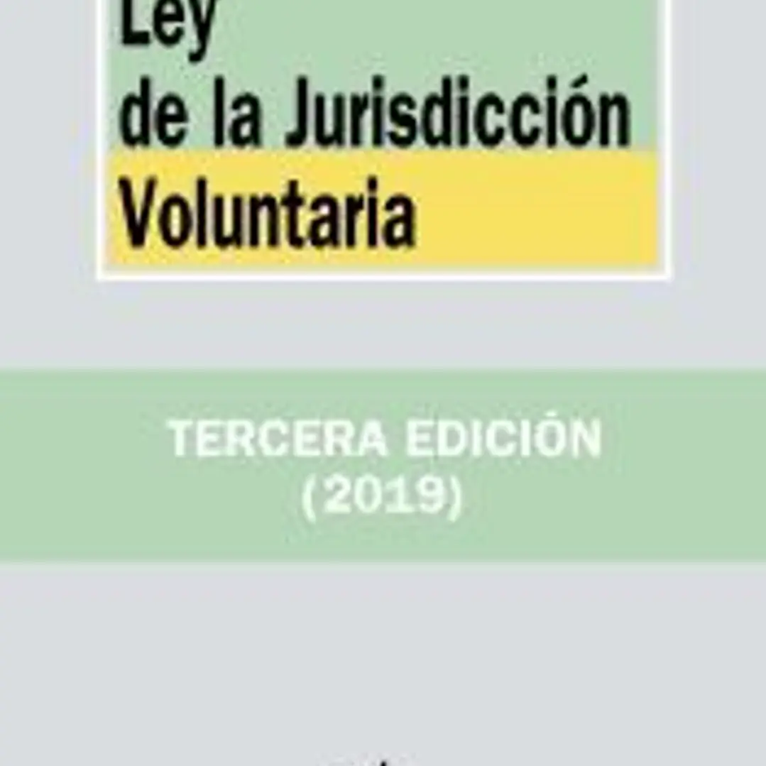 Ley de la Jurisdicción Voluntaria 1