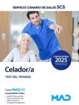 Celador/a. Test del temario. Servicio Canario de Salud
