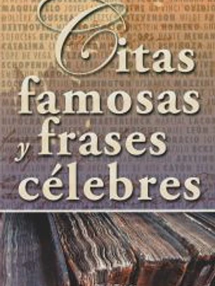 Frases famosas y citas célebres