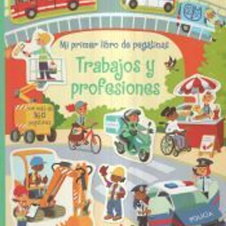 LIBRO DE PEGATINAS - LAS PROFESIONES 1